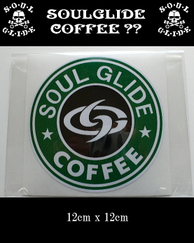 SOULGLIDE COFFEE MEN'S STICKER