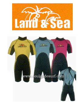 Land & Sea Wetsuits �W���j�A�X�v�����O1mm �T�C�Y12�`16