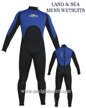 Land & Sea Wetsuits �����Y�E�t���X�[�c 1mm Steamer