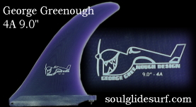 George Greenough Wilderness Flex 4A fin 9.0