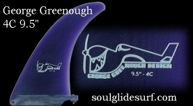 George Greenough Flex fin  STAGE-4 9.5