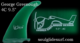George Greenough Flex fin  STAGE-4 9.5