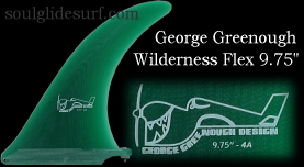 George Greenough Wilderness Flex 4A fin 9.75