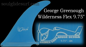 George Greenough Wilderness Flex 4A fin 9.75