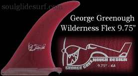 George Greenough Wilderness Flex 4A fin 9.75