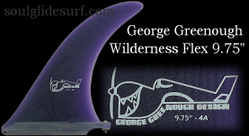 George Greenough Wilderness Flex 4A fin 9.75