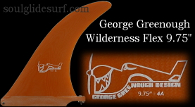 George Greenough Wilderness Flex 4A fin 9.75