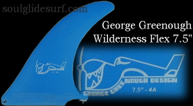 George Greenough Wilderness Flex 4A fin 7.5