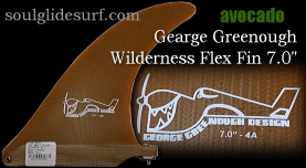 George Greenough Wilderness Flex 4A fin 7.0
