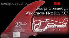 George Greenough Wilderness Flex 4A fin 7.0