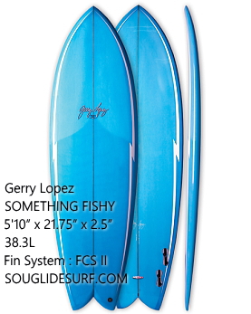 Gerry Lopez SOMETHING FISHY 5'10hyz