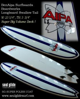 �����O�{�[�h BenAipa Longboard Swallow Tail ���\���t