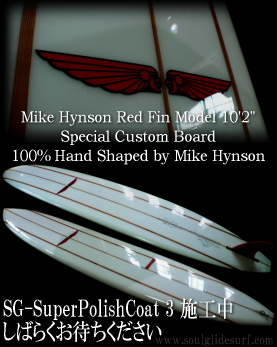 Mike Hynson Red Fin 10'2